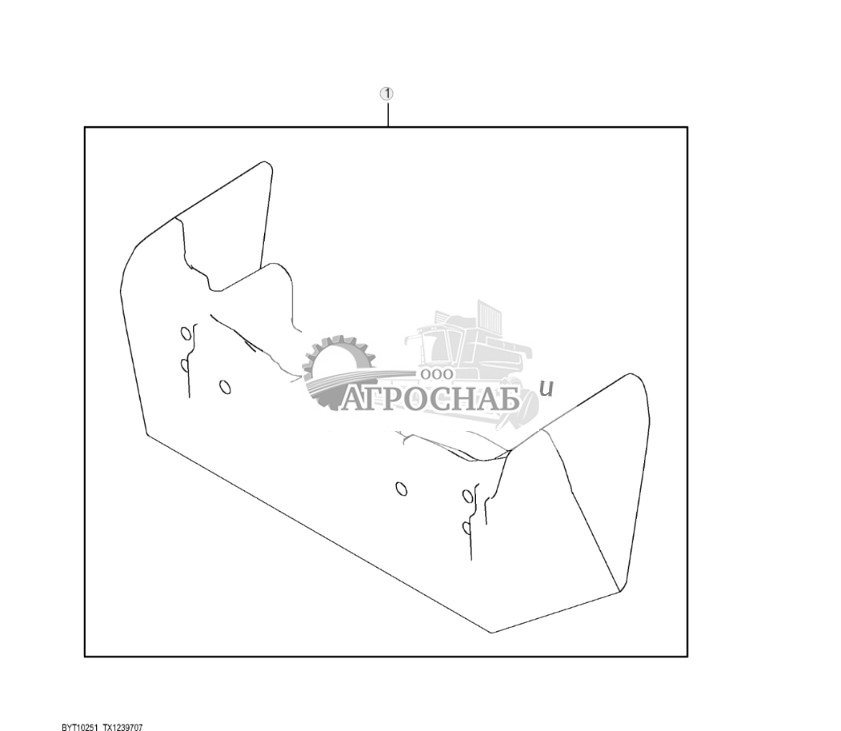 Комплект переднего противовеса, 204 кг (450 фунтов) (303524 - ) - ST898926 318.jpg